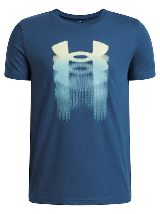 Under Armour Παιδικό T-shirt Μπλε