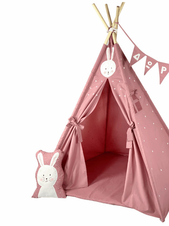 Velvet White Indian Play Tent