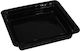 Tavă Buffet Culinaro Porțelan Gn 1/6-60 176x162x60mm 700ml Neagră
