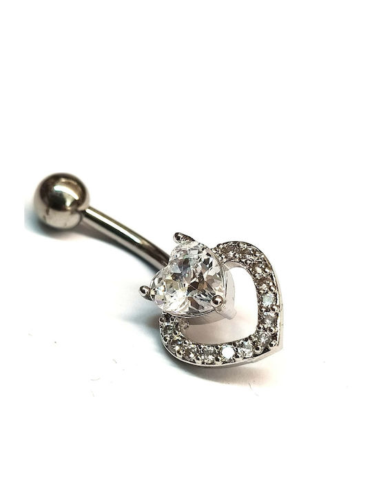 Amalfi Accessories Bauchnabel Piercing aus Stahl