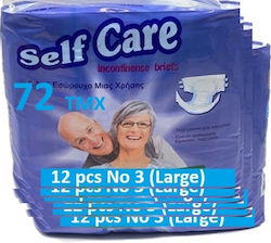 NANNYS Incontinence Diapers Large 72 Units NANNYS Incontinence Diapers Large 72 Units