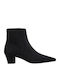 Suede Women's Ankle Boots Black