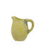 Artekko Διακοσμητικό Βάζο Beton Lemon Gelb 19.5x14.5x20cm 1Stück