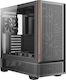 Antec P30 AIR Gaming Midi Tower Κουτί Υπολογιστή με Πλαϊνό Παράθυρο Μαύρο