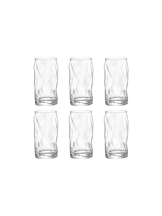 Bormioli Rocco Sorgente Set de pahare Cocteiluri din Sticlă 450ml 6buc