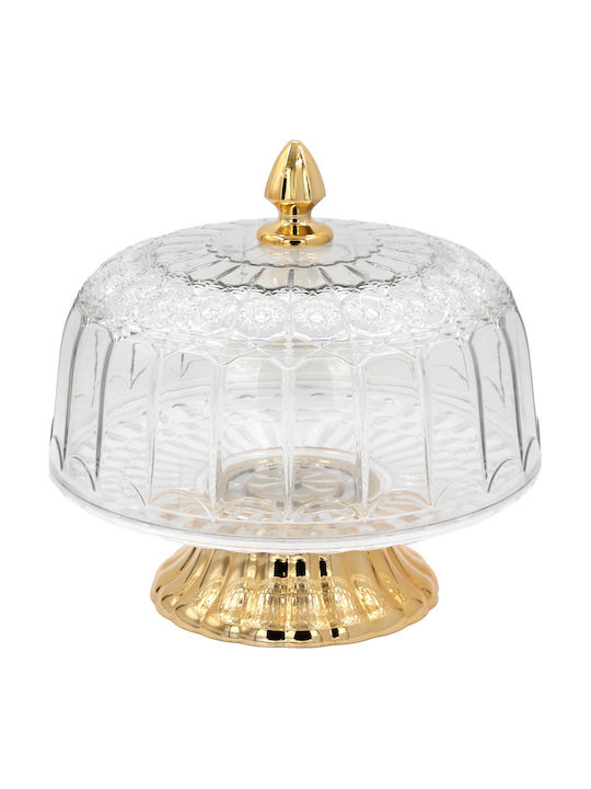 Keskor Tortieră Plastic cu Capac Transparent 26...