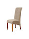 Mc Decor Elastische Abdeckung für Stuhl Beige 2Stück 27245