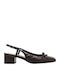 Leather Brown Low Heels