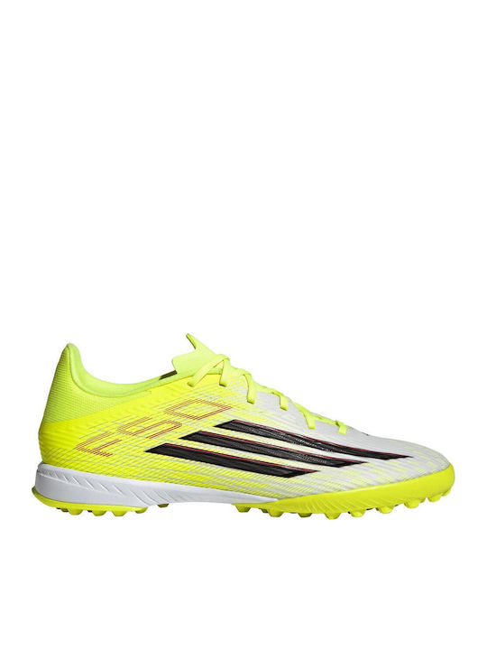 adidas F50 League TF Football Shoes with Molded Cleats Yellow