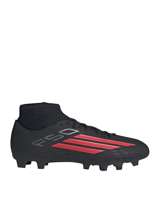 adidas F50 Club Футболни Обувки с Бутони Черни