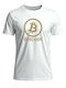 Rashguard Bărbați Bitcoin Gold Gliter Tmb813-2 Alb