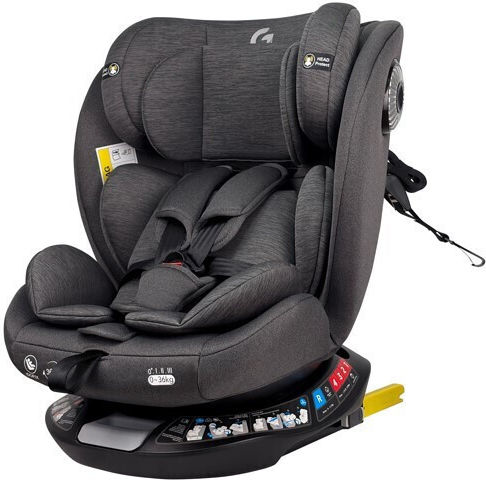 Fun Baby G Καθισματάκι Αυτοκινήτου i-Size με Isofix Γκρι 0-36 kg