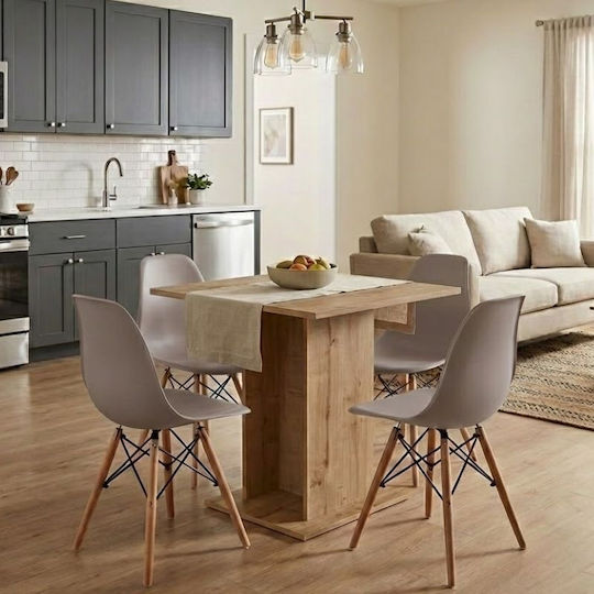 Dining Room Allos - Nova 5pcs 75x75cm