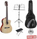 Alvarez Regent Rc26hce Electro-Classical Guitar 4/4 Cutaway Natural Standard Pack