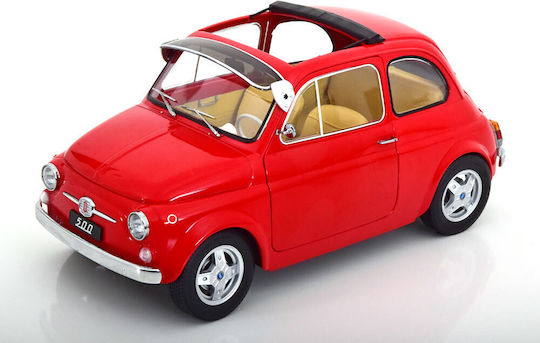 1/12 Fiat 500f Custom 1968 Red Opening Doors & Roof