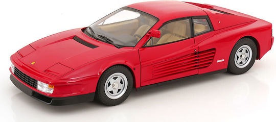 1/12 Ferrari Testarossa Monospecchio Monodado 1984 Червен Двигател и Отварящи Се Врати