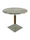 Masa Rotundă Bar Din Lemn Cu Ramă Metalică Pin 80x80x74 cm
