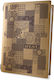 DAG Style Menu Holder in Brown Color Custom Eco