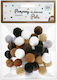 Σφουγγαρι Inderdruk 337573 Pom-pom Pets 20mm 35τεμ
