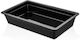 Tavă Gastronorm Melamină Gn 1/1 Culinaro 530x325xh100mm 11lt Negru