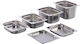 Tavă Gastronorm Din Oțel Inoxidabil Raki Gf Gn 1/2 200mm 11.4 L Mn012314