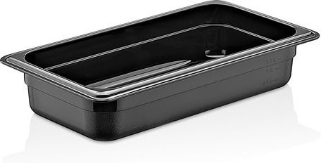 Tavă Gastronorm Culinaro Din Polipropilenă 1/2-65 325x265x65mm 3.9lt Neagră