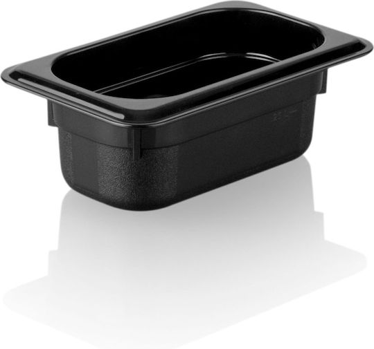 Tavă Gastronorm Policarbonat 1/9-65 176x108x65mm 570ml Neagră