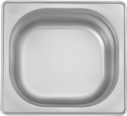 Tavă Gastronorm Ozti Gn 1/6 150x176x162mm 2lt Din Oțel Inoxidabil