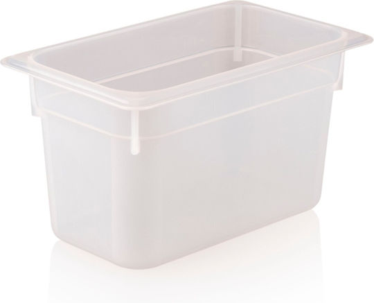 Raki Tavă Gastronorm Din Polipropilenă 1/9-150 176x108x150mm 1.27lt Albă