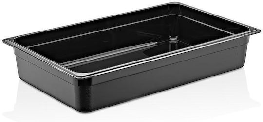 Tavă Gastronorm Policarbonat 1/3-65 325x176x65mm 2.4lt Neagră
