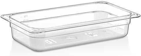 Raki Polycarbonate Gastronorm Tray 1/3-65 325x176x65mm 2.4lt Transparent