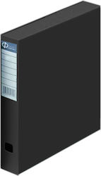PP-Ordner 33x26x5cm Verschlussart Knopf KP 01 Schwarz PP-Ordner 33x26x5cm Verschlussart Knopf KP 01 Schwarz