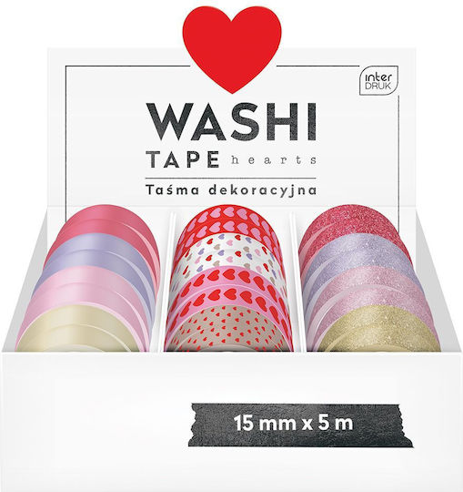 interDRUK Adhesive Decoration Tape 24pcs