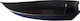Raki Sushi Plate Boot Shape Handelsbedienbretter Melamin Schwarz