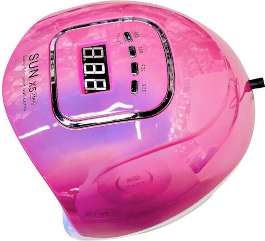 SUN ONE UV X5 Max Nail Polish Curing Lamp UV / LED 150W Pink