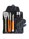 Raki 7-piece Grill Accessory Set Glove Apron