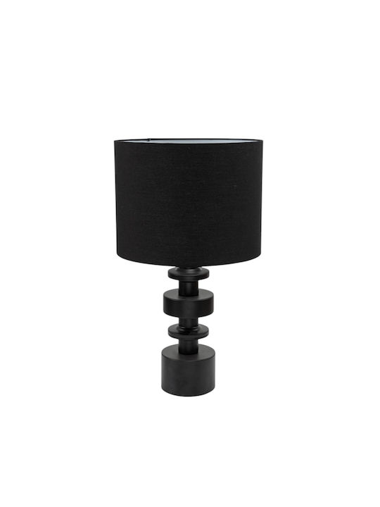 Zen Collection Metal Lampă de masă cu Abajur Negru