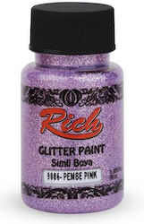Rich 50ml Glitzer Transparent 4453 Rosa