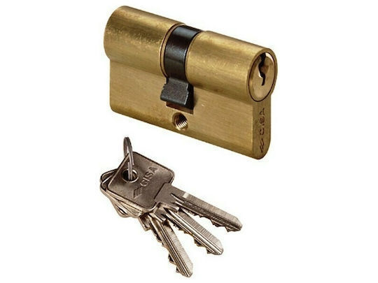 Cisa Κύλινδρος Κλειδαριάς Ασφαλείας 100mm (40-60) με 3 Κλειδιά