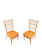 Scaun de catering Metalic Auriu 2buc 39x41x92cm