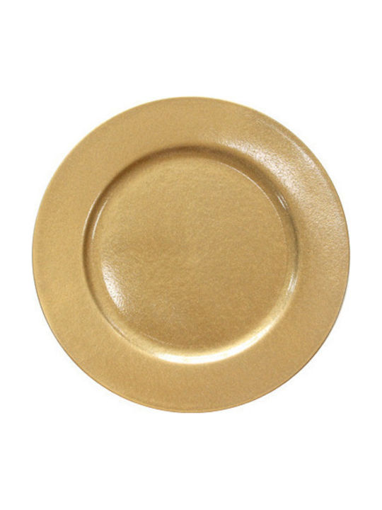 Raki Foxy Dekorative Platte Gold 1Stück