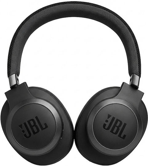 JBL Live 775NC Безжични / Жични Over Ear Слушалки с 65 часа Работа и Бързо Зареждане Черни
