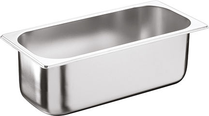 Tavă Gastronorm Din Oțel Inoxidabil Pentru Înghețată 150x360x165 Mm 6 Lt