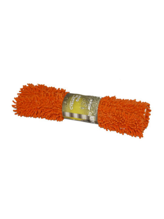 Raki Πατάκι Μπάνιου Βαμβακερό MN019042 Orange 45x75εκ.