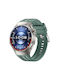 Λουράκι Πλεξούδα Σιλικόνηςμε Αγκράφα Huawei Watch Gt 6 Pro Πράσινο