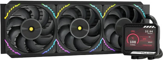 Valkyrie V360 Υδρόψυξη AIO CPU με 3 Ανεμιστήρες και RGB Φωτισμό