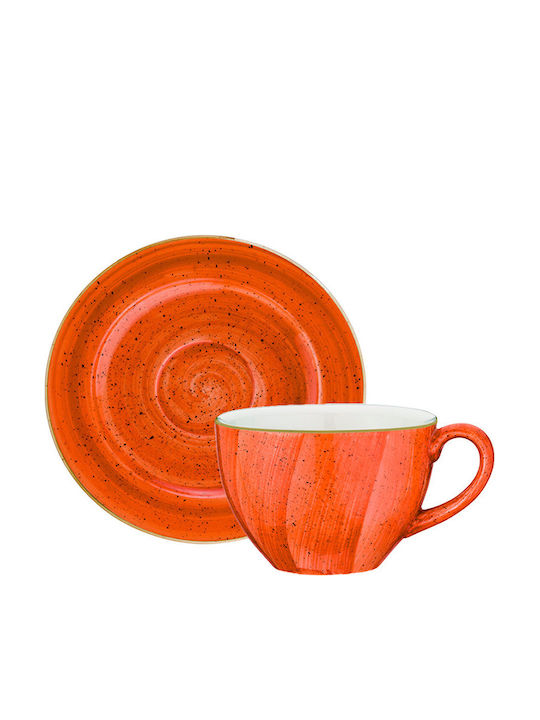 Bonna Terracota Cană Maro Din porțelan Portocaliu 230ml
