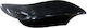 Bol Oval Din Melamină Raki Shatk 80x80x20.7cm Prezentare Bufet Negru