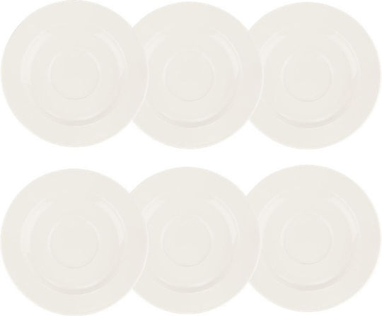 Set 6 Saucer Plates 14cm Bonna Banquet 180ml Cup