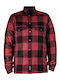 John Doe Motoshirt Χειμερινό Ανδρικό Μπουφάν Μηχανής Κόκκινο